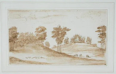Entwurf für einen Hirschpark, ca. 1730er